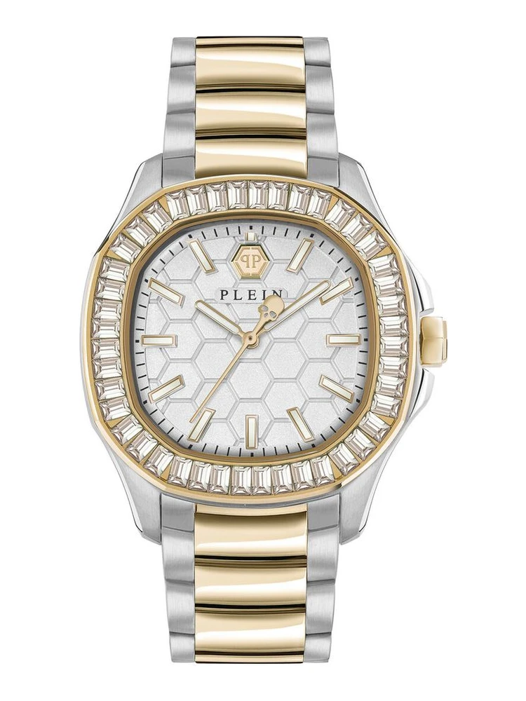 Gold Stainless Steel Dress Watch