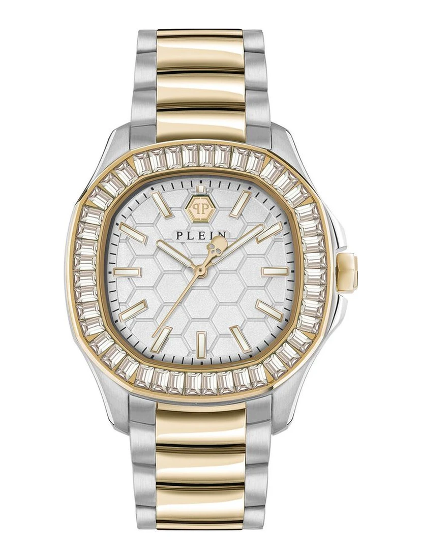 Gold Stainless Steel Dress Watch
