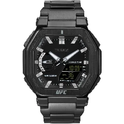 Black Stainless Steel Sport Watch
