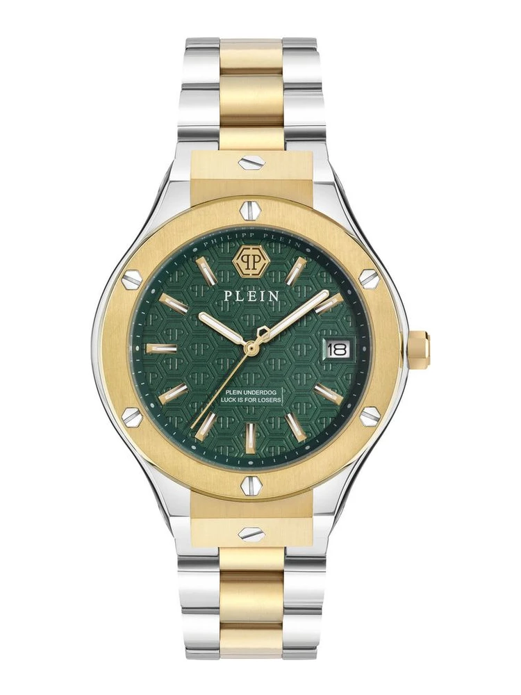 Gold Stainless Steel Dress Watch