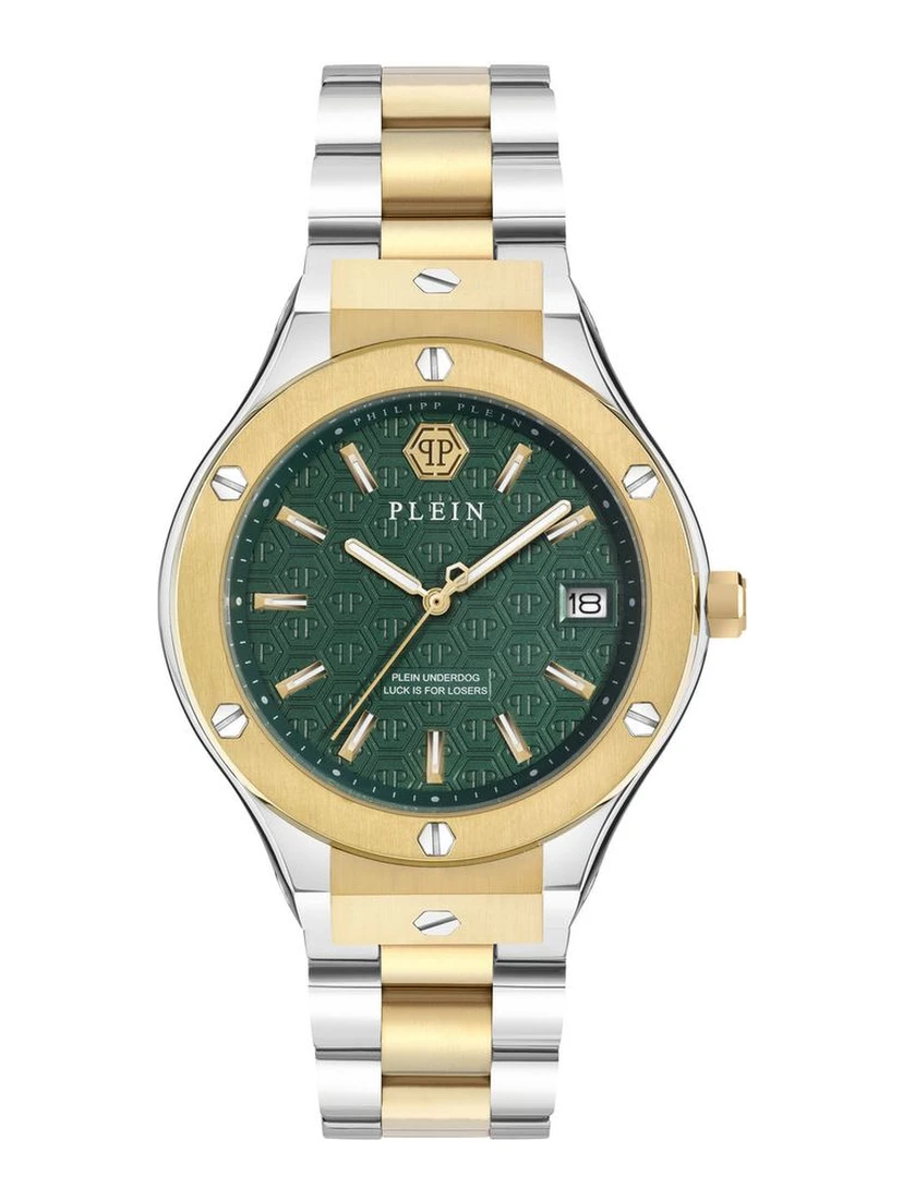 Gold Stainless Steel Dress Watch