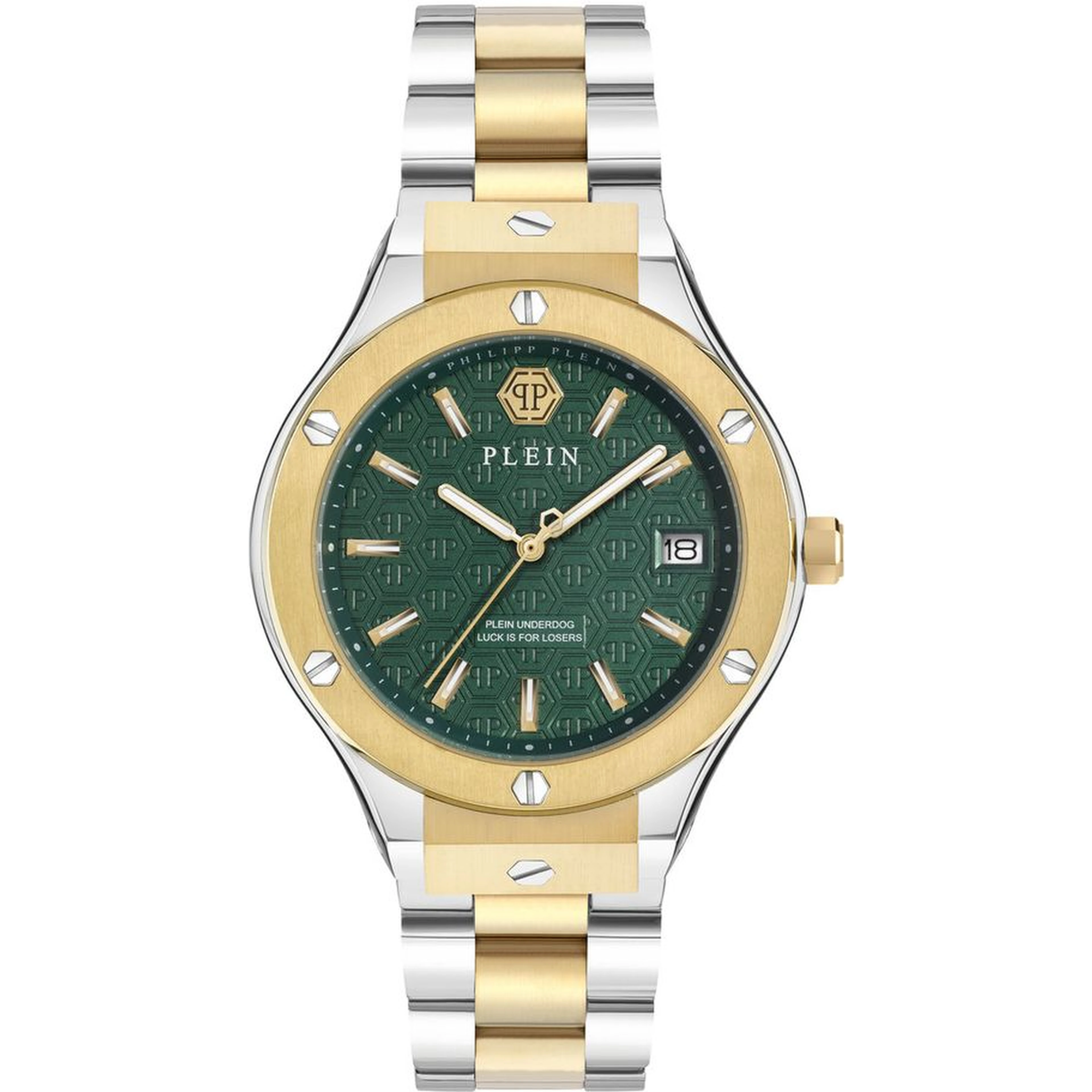 Gold Stainless Steel Dress Watch