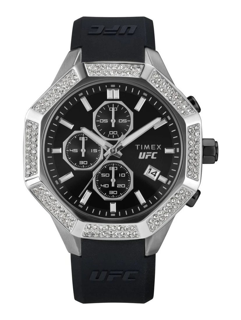 Black Synthetic Sport Watch