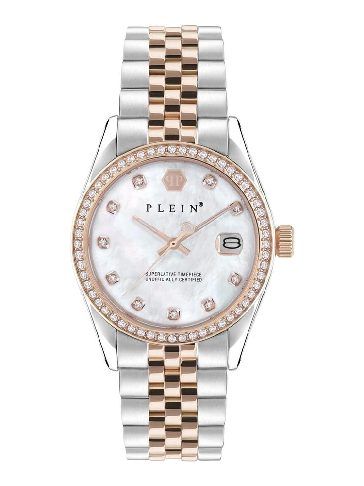 Multicolor Stainless Steel Dress Watch