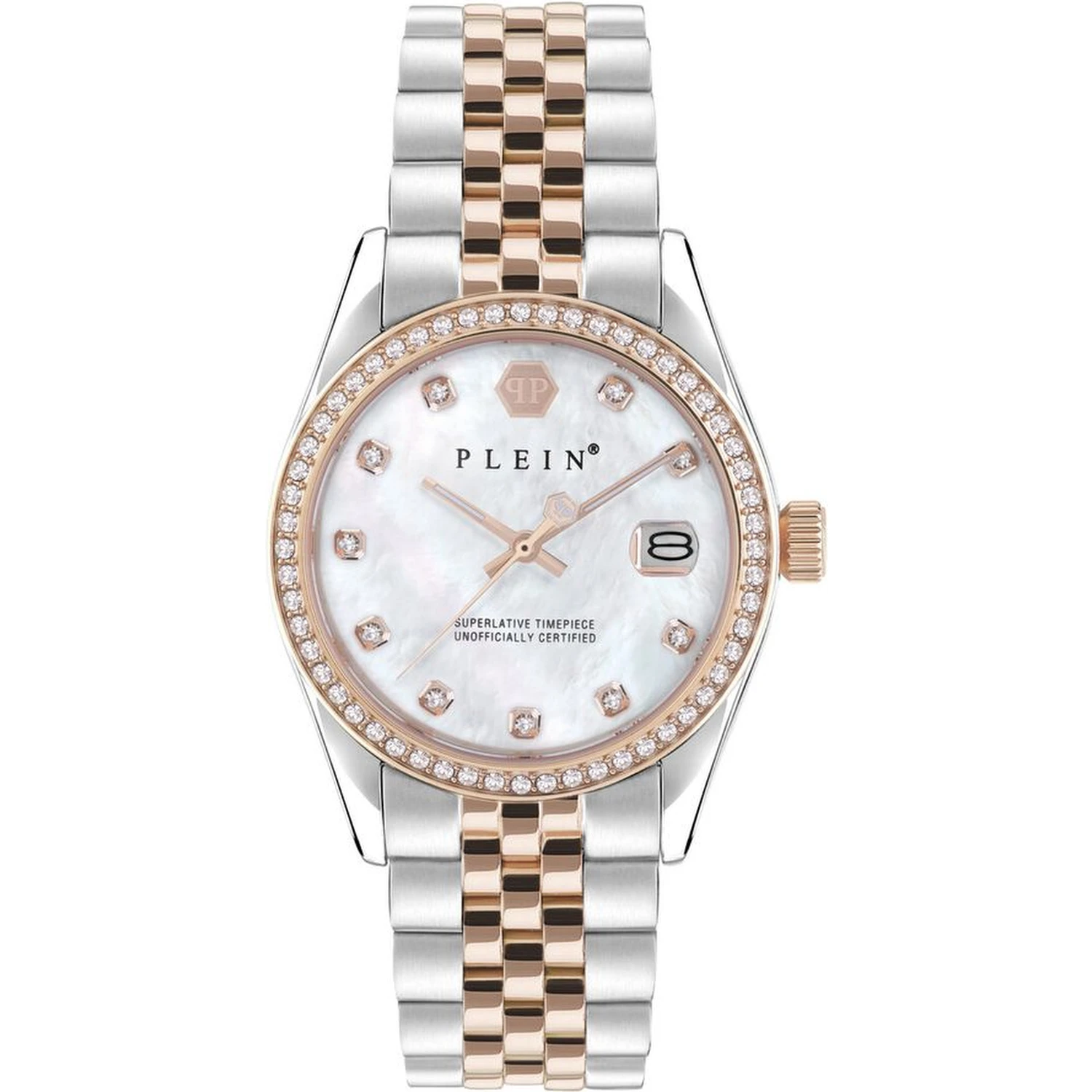 Multicolor Stainless Steel Dress Watch