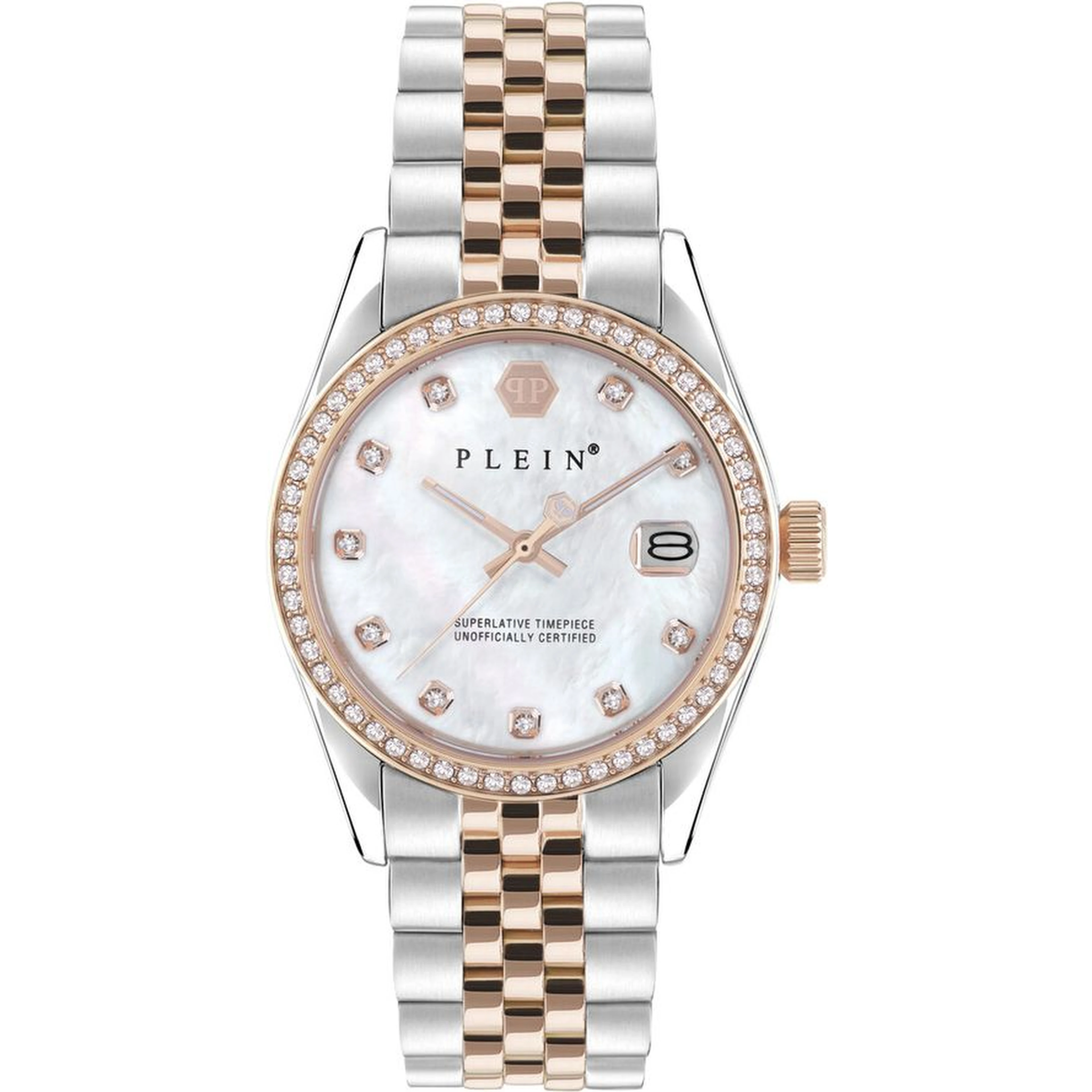 Multicolor Stainless Steel Dress Watch