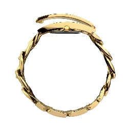 Gold Stainless Steel Bracelet Watch