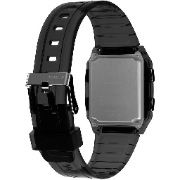 Black Rubber Digital Watch