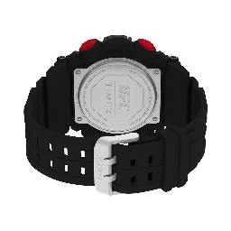 Black Rubber Sport Watch