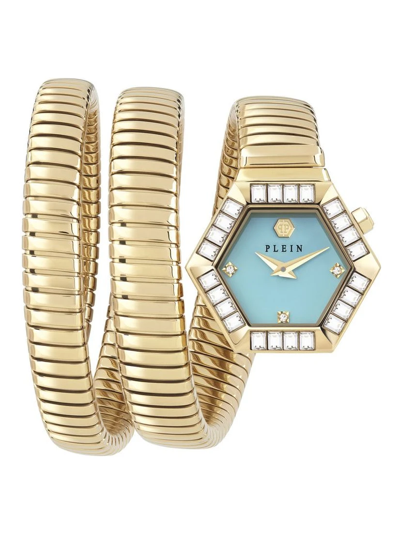Gold Stainless Steel Dress Watch