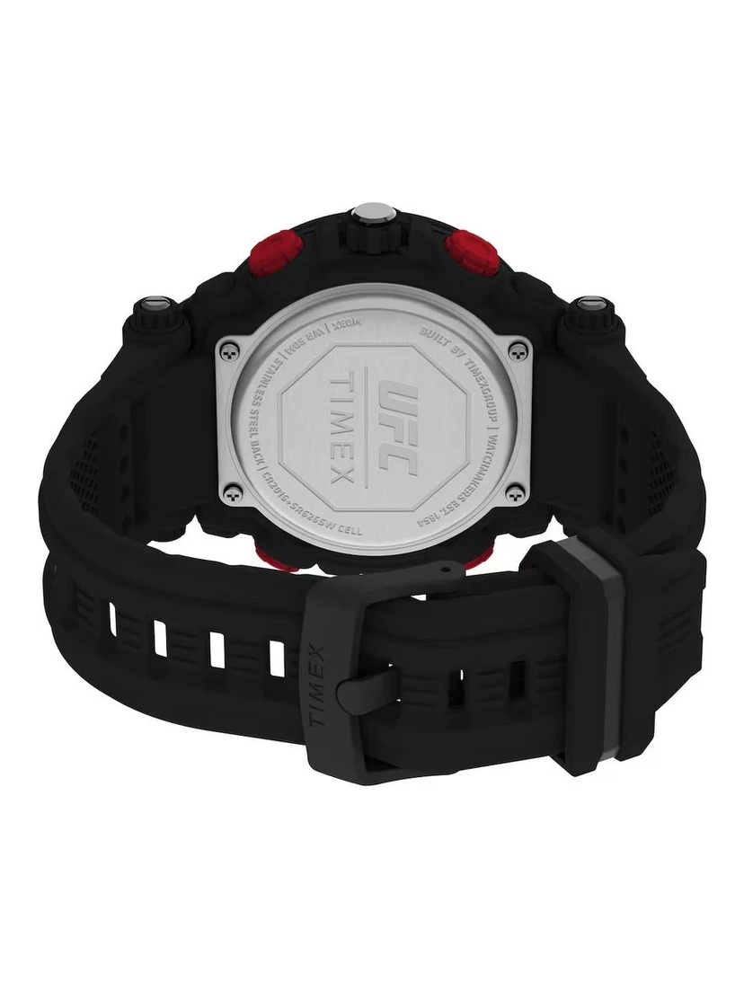 Black Rubber Digital Watch