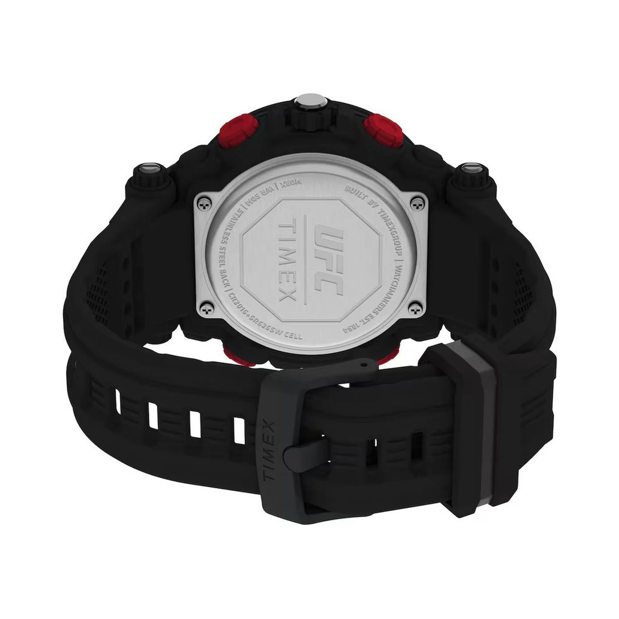 Black Rubber Digital Watch