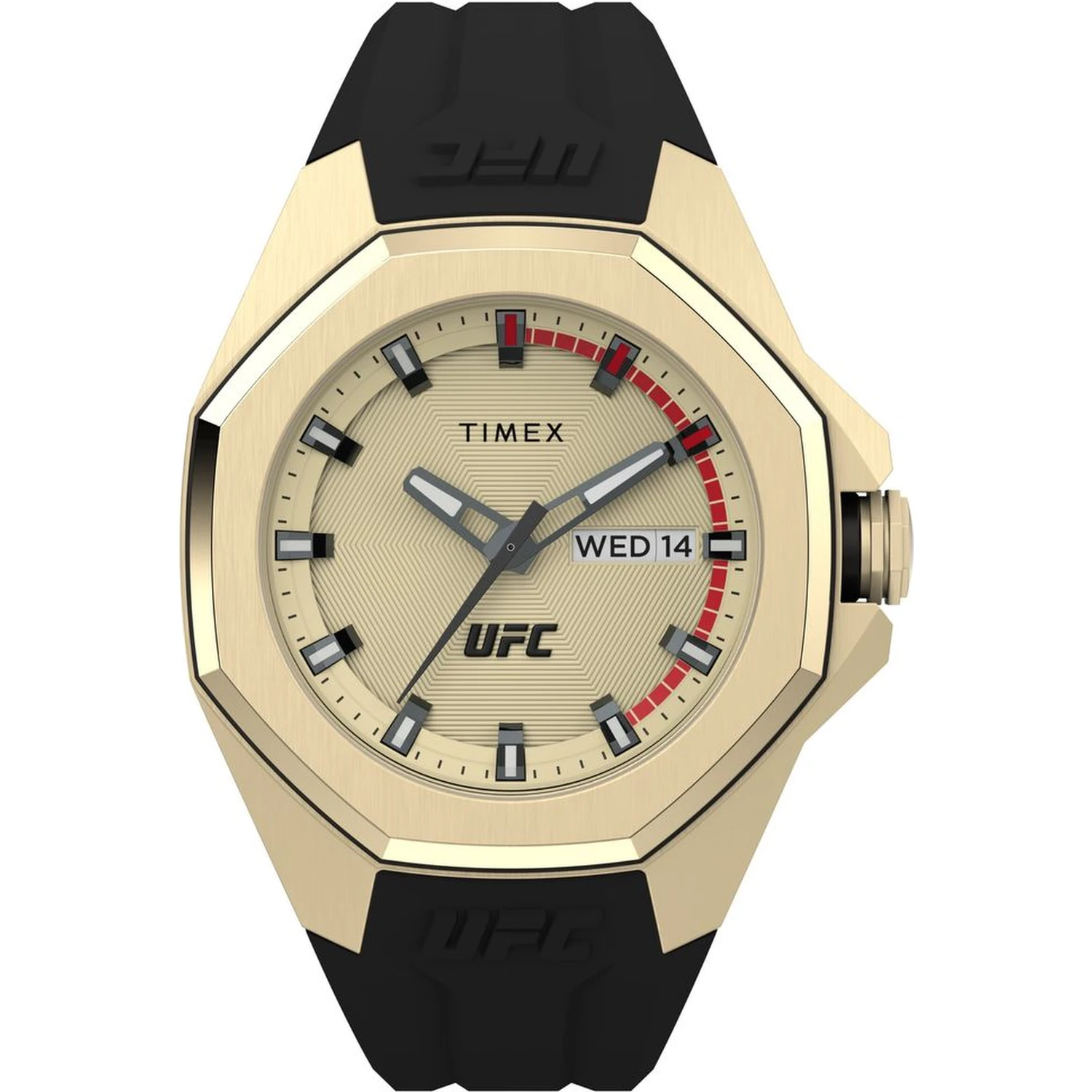 Black Synthetic Sport Watch