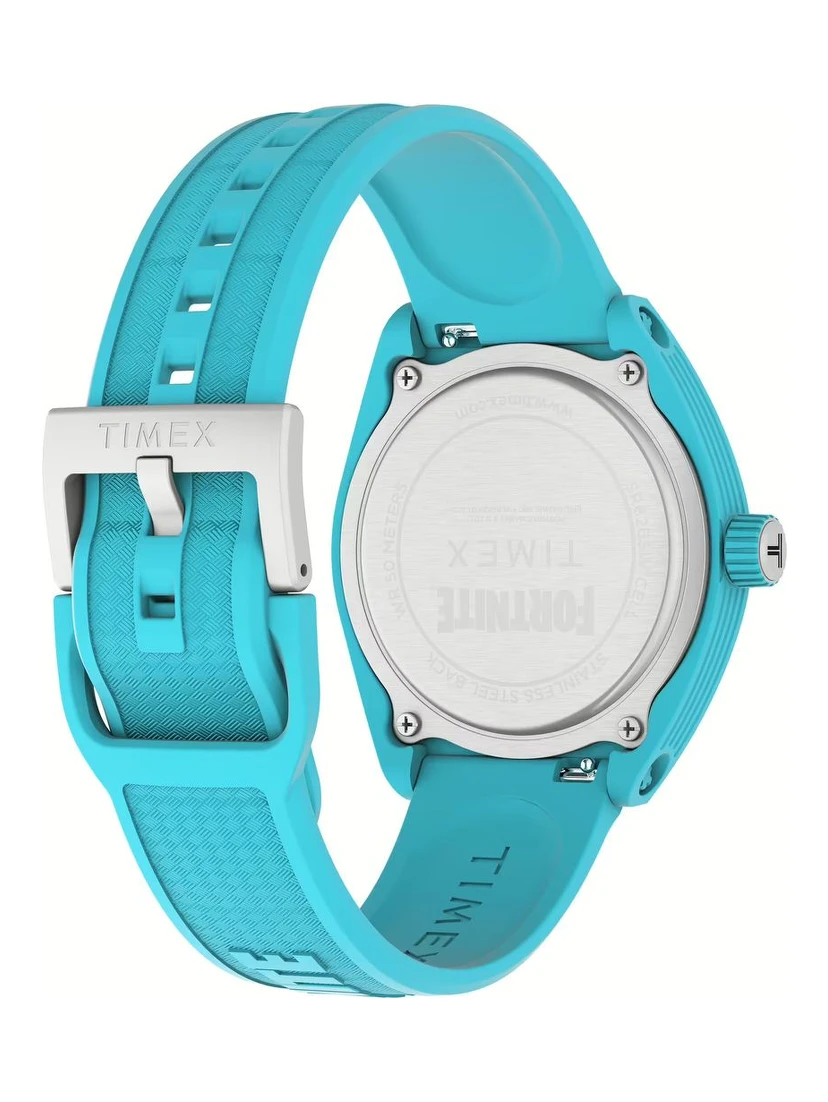 Blue Rubber Sport Watch