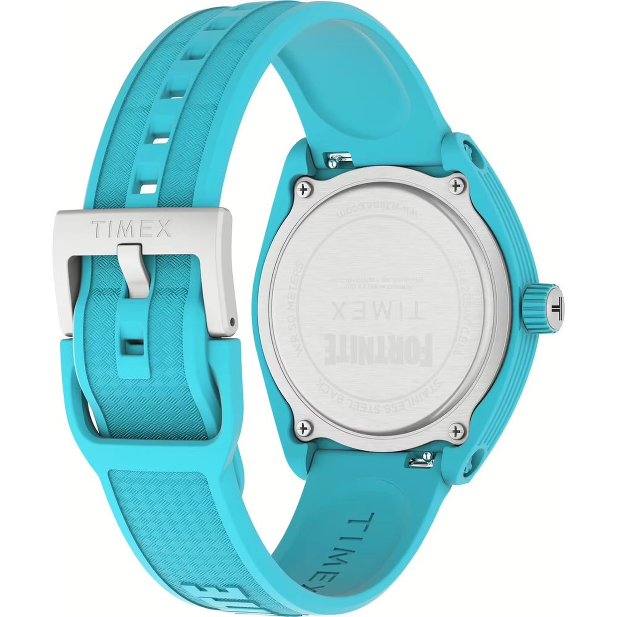 Blue Rubber Sport Watch