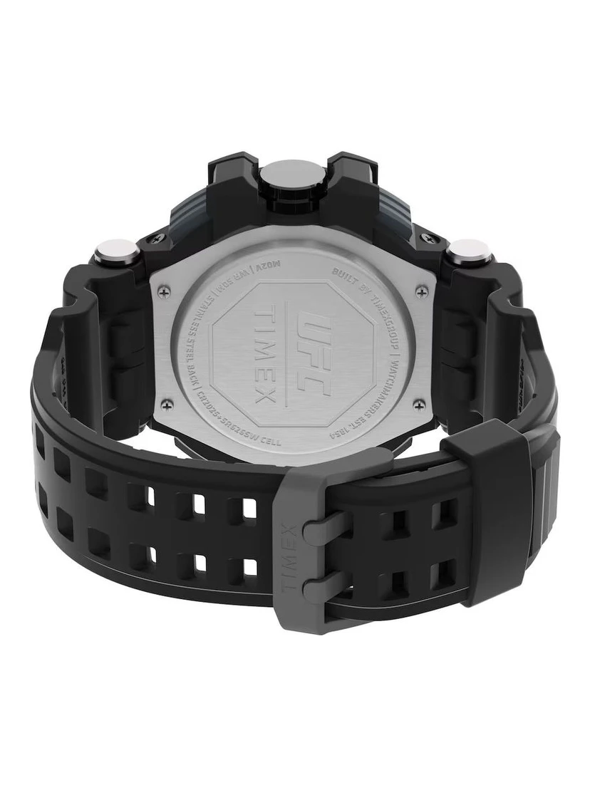 Black Rubber Digital Watch