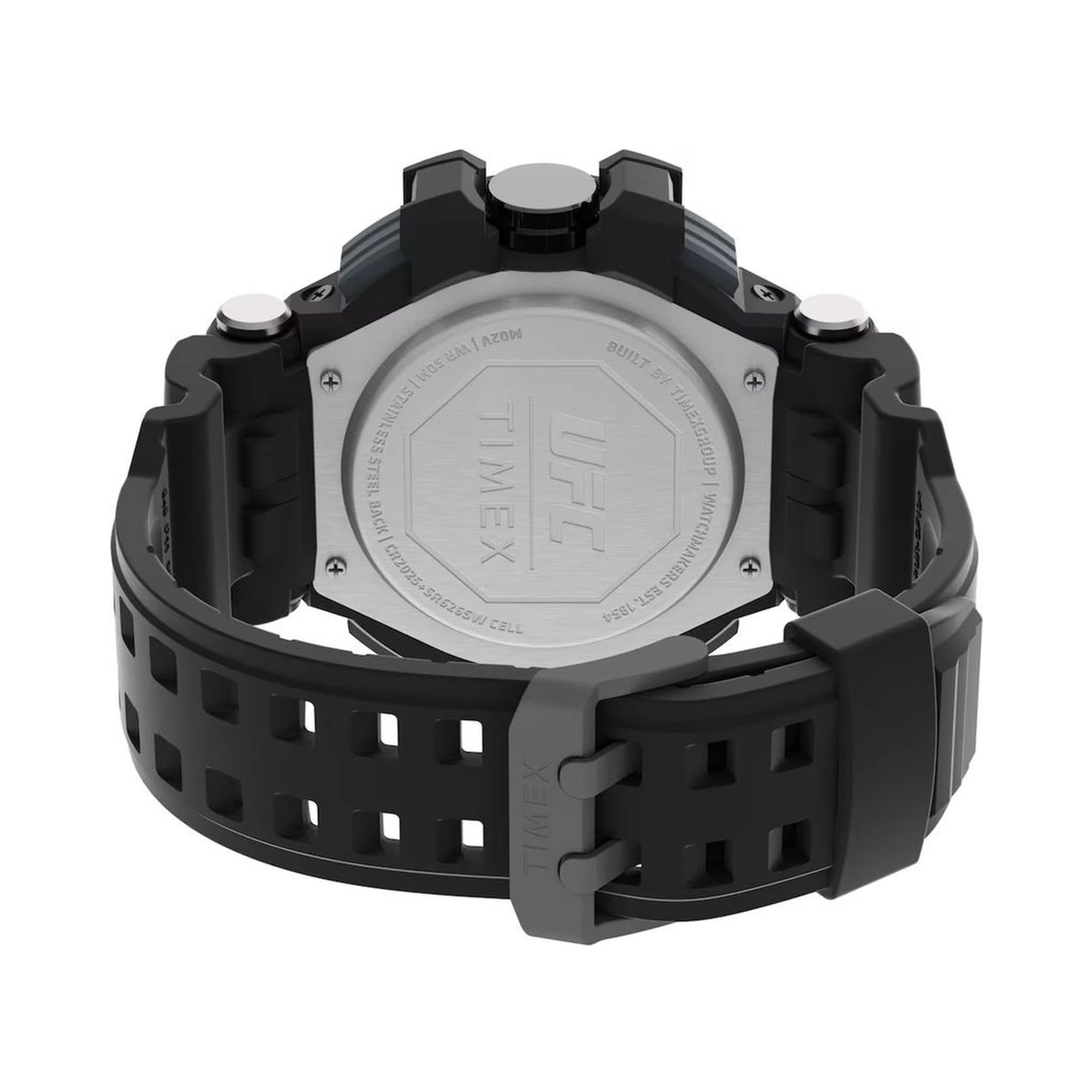 Black Rubber Digital Watch