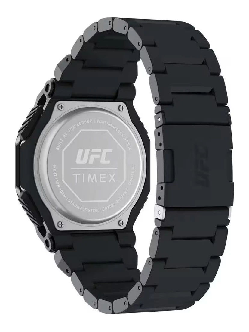 Black Stainless Steel Sport Watch