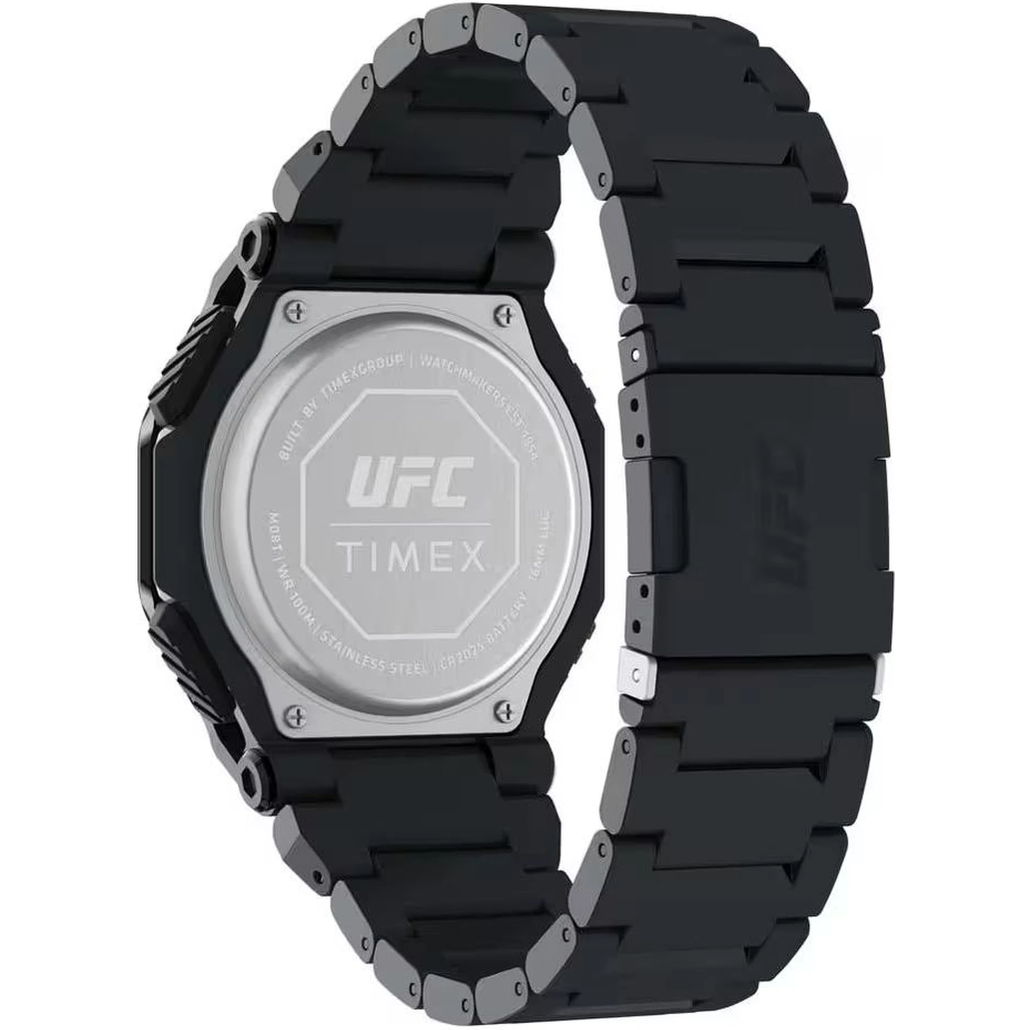 Black Stainless Steel Sport Watch