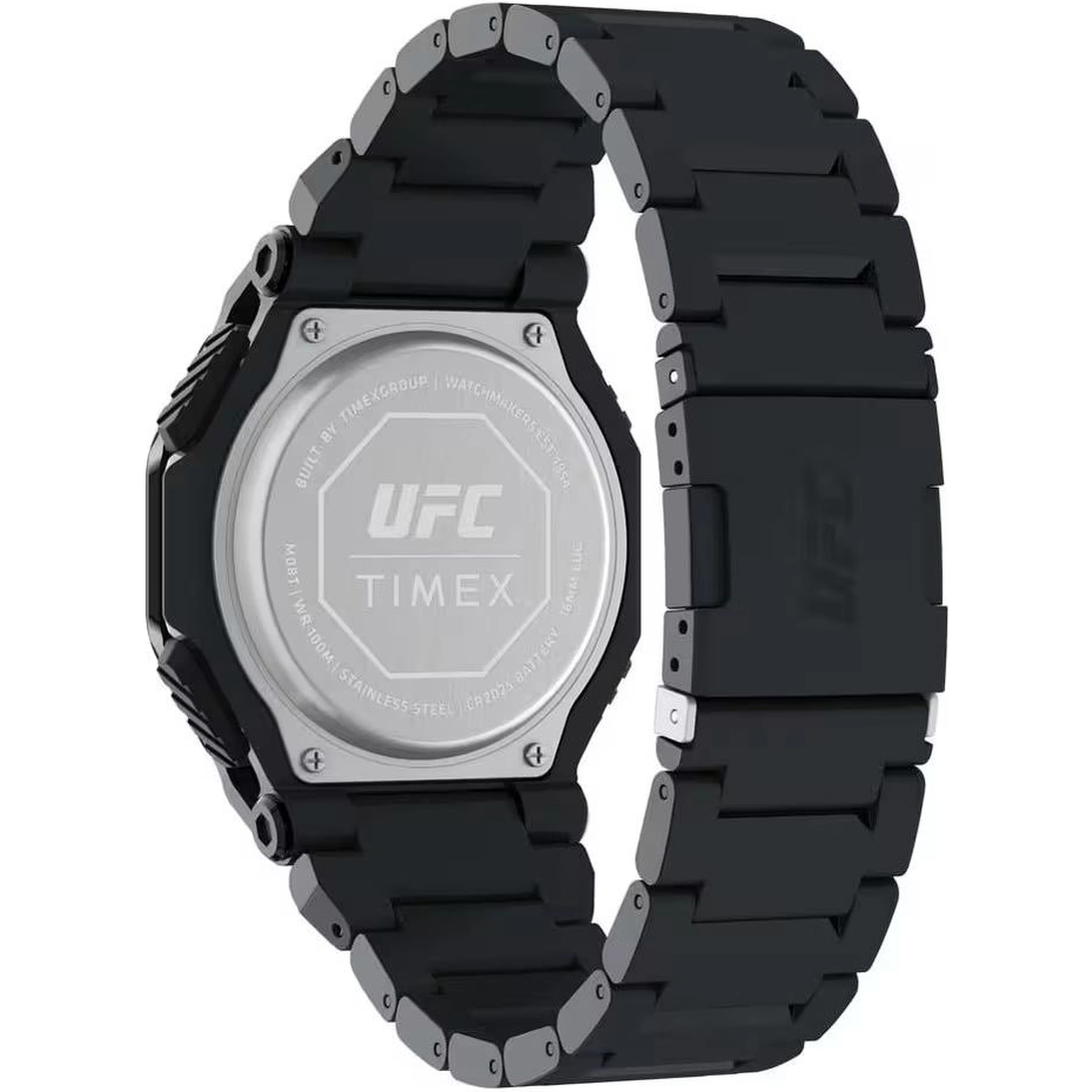 Black Stainless Steel Sport Watch