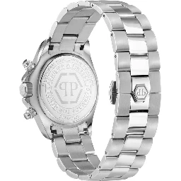 ساعة يد رسمية من الفولاذ المقاوم للصدأ الرمادي