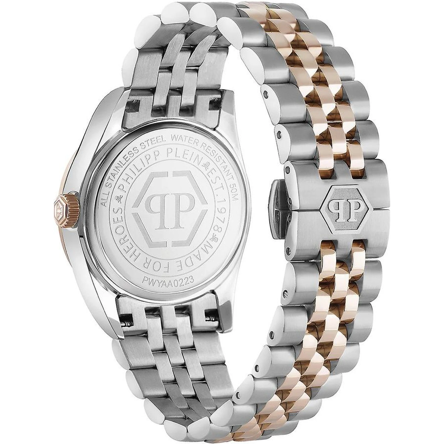 Multicolor Stainless Steel Dress Watch