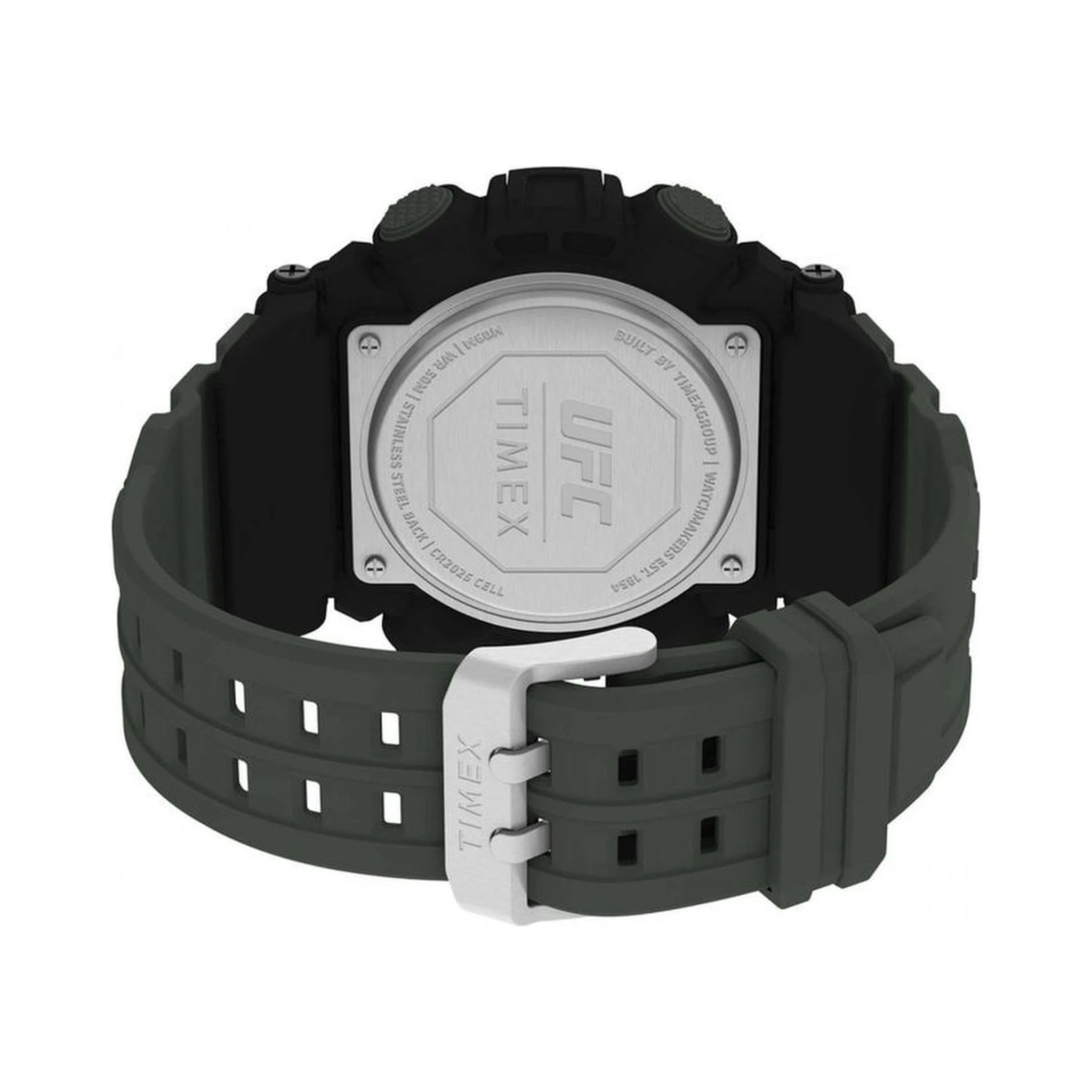 Bicolor Rubber Sport Watch