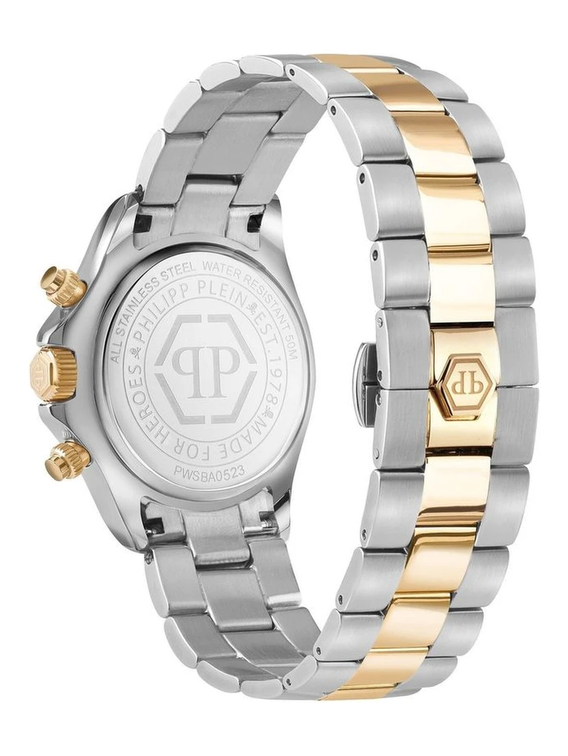 Gold Stainless Steel Bracelet Watch