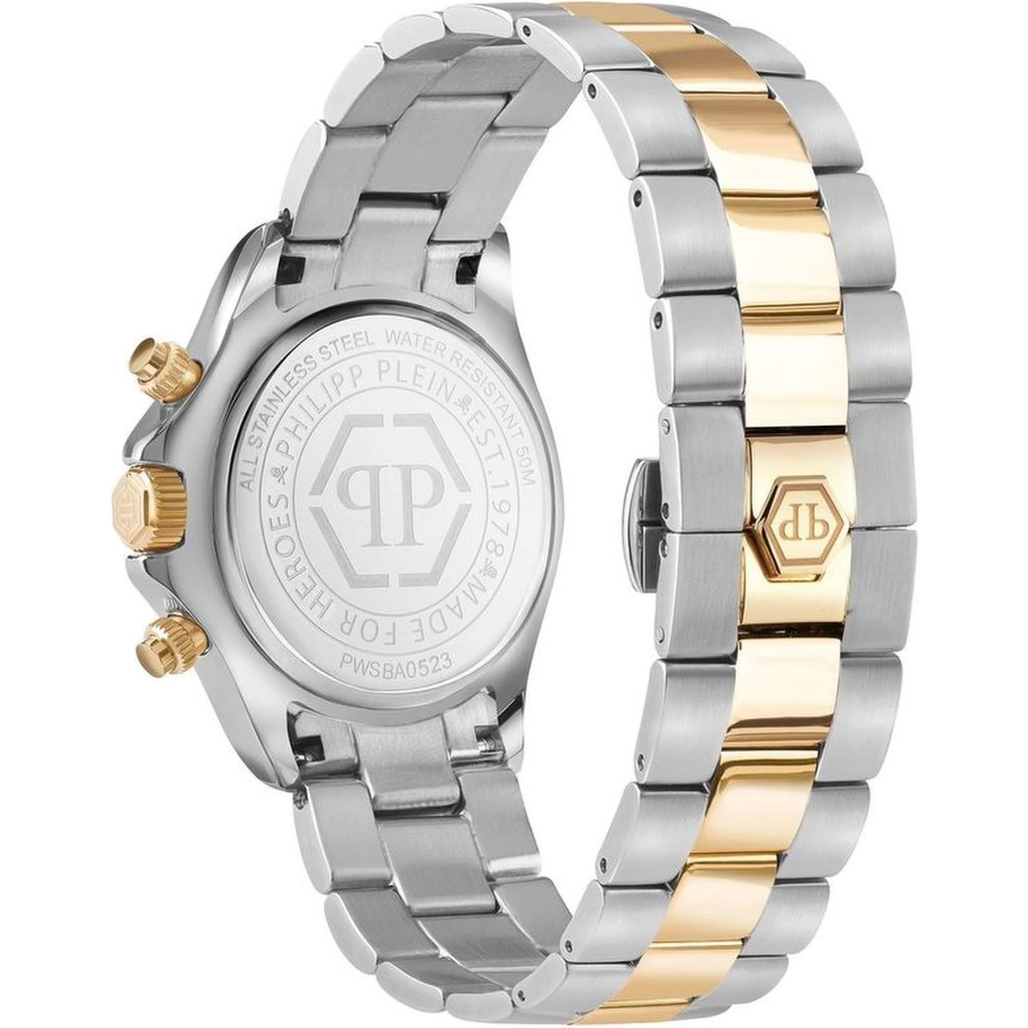Gold Stainless Steel Bracelet Watch