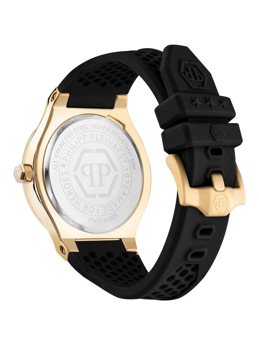 Black Synthetic Dress Watch