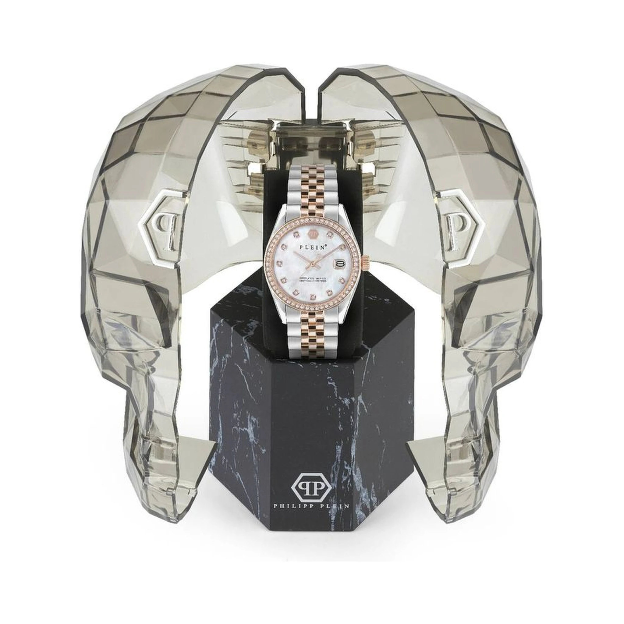 Multicolor Stainless Steel Dress Watch