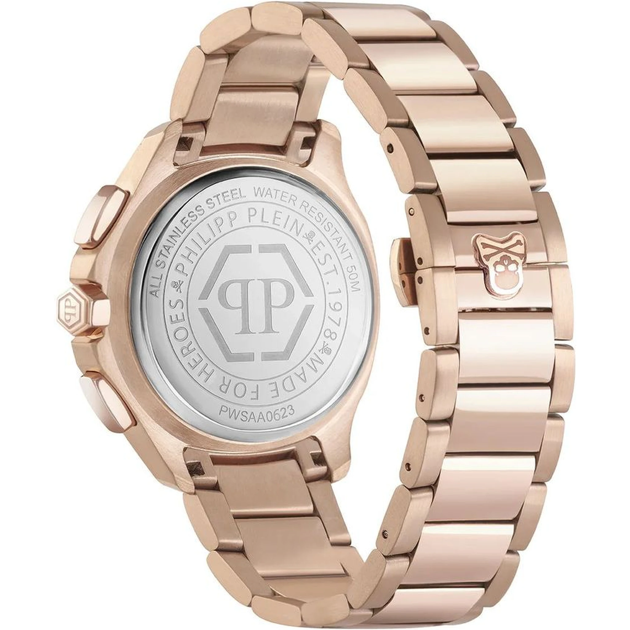 Multicolor Stainless Steel Dress Watch