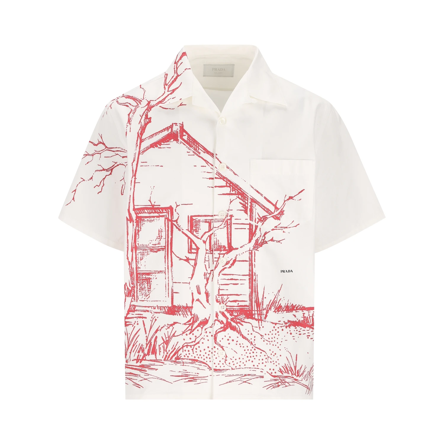 Prada Shirts Red
