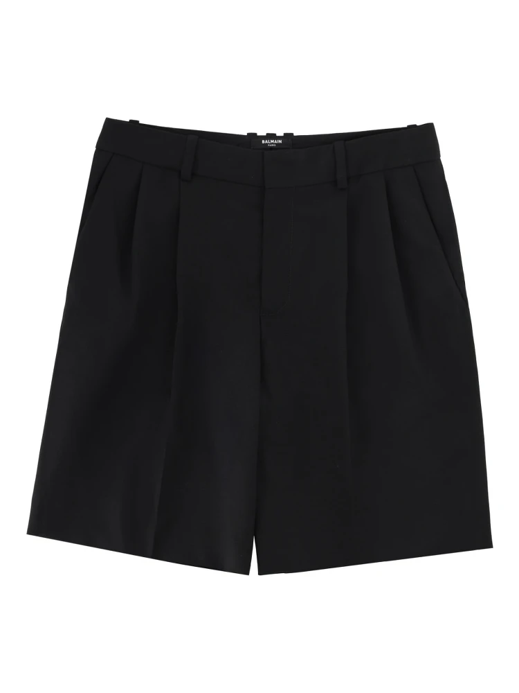 WOOL TAILORED SHORTS