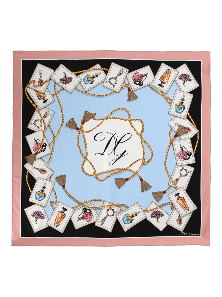PRINTED SILK SCARF