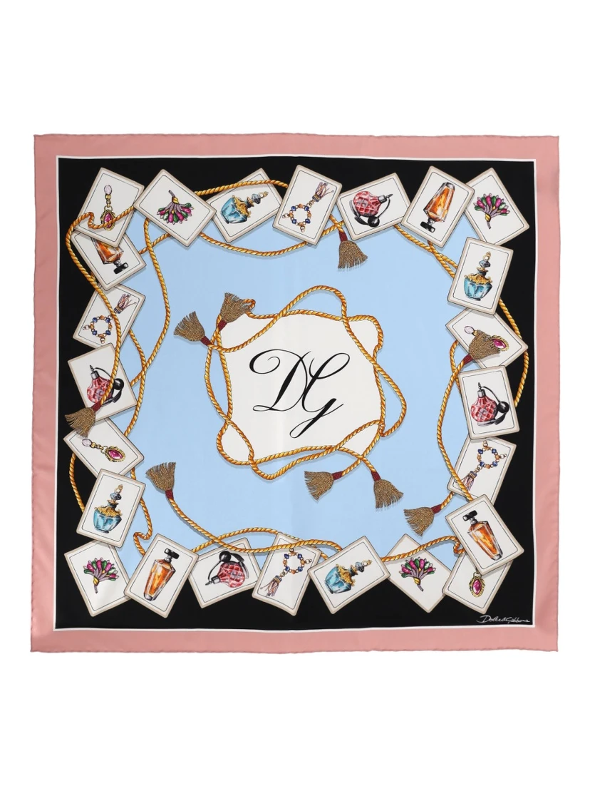 PRINTED SILK SCARF