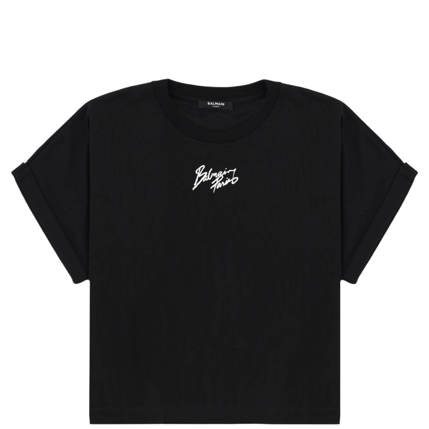 CROPPED T-SHIRT WITH LOGO