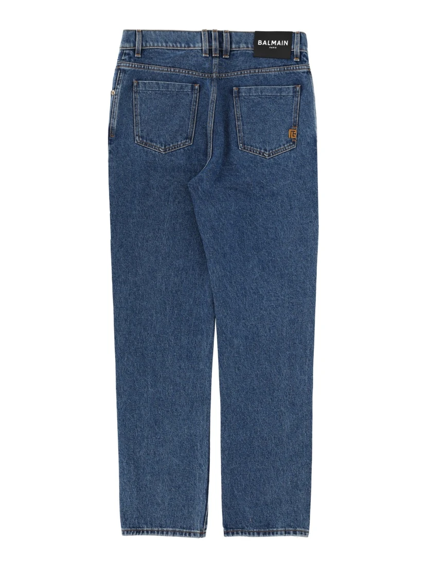 STRAIGHT DENIM JEANS