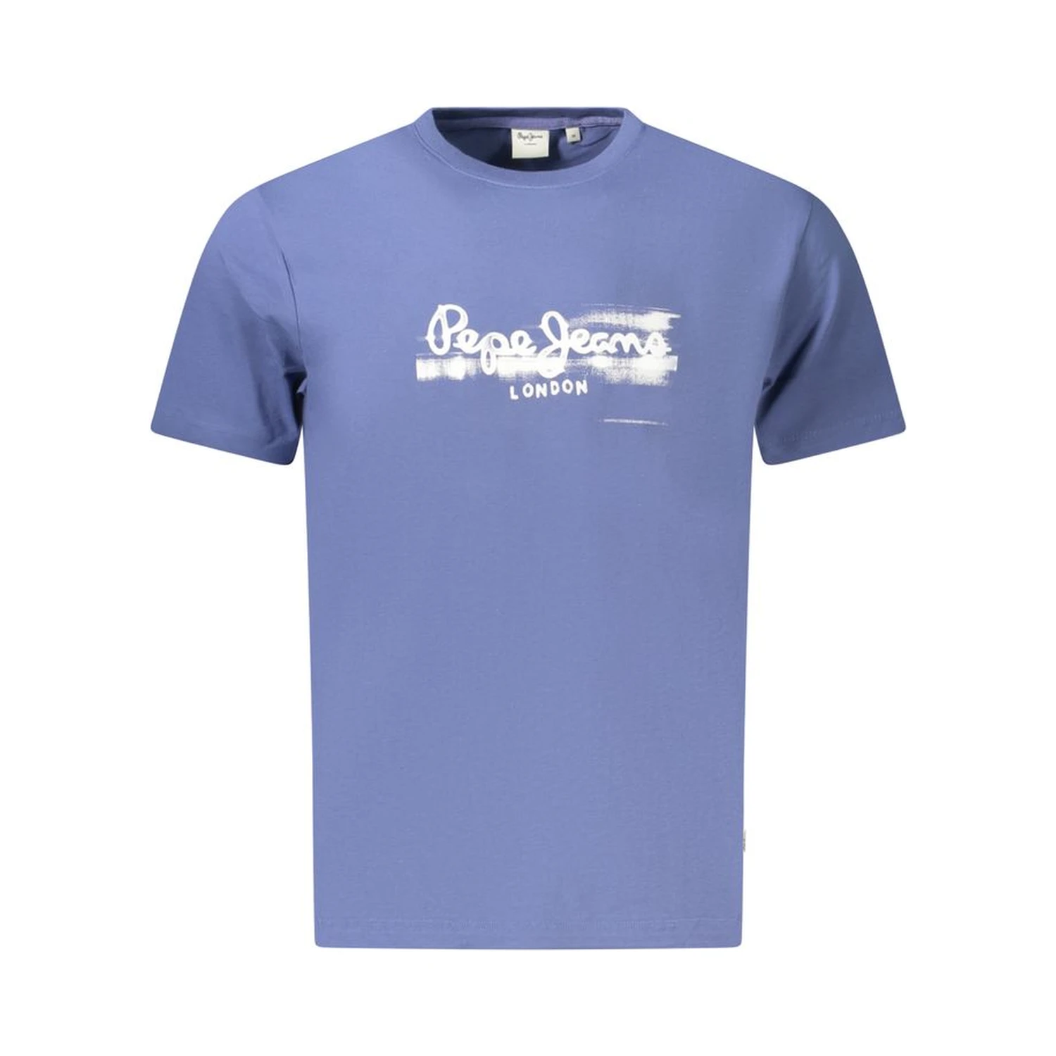 "Blue Cotton Men T-Shirt"