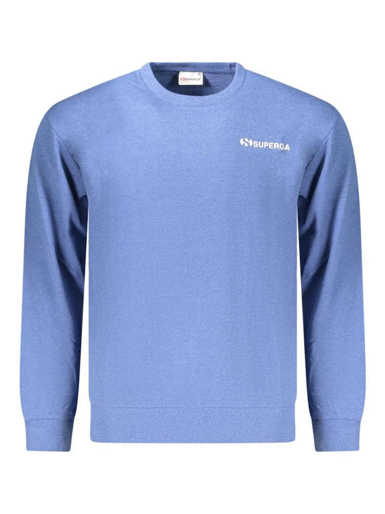 Azzurro Cotton Men Sweatshirt