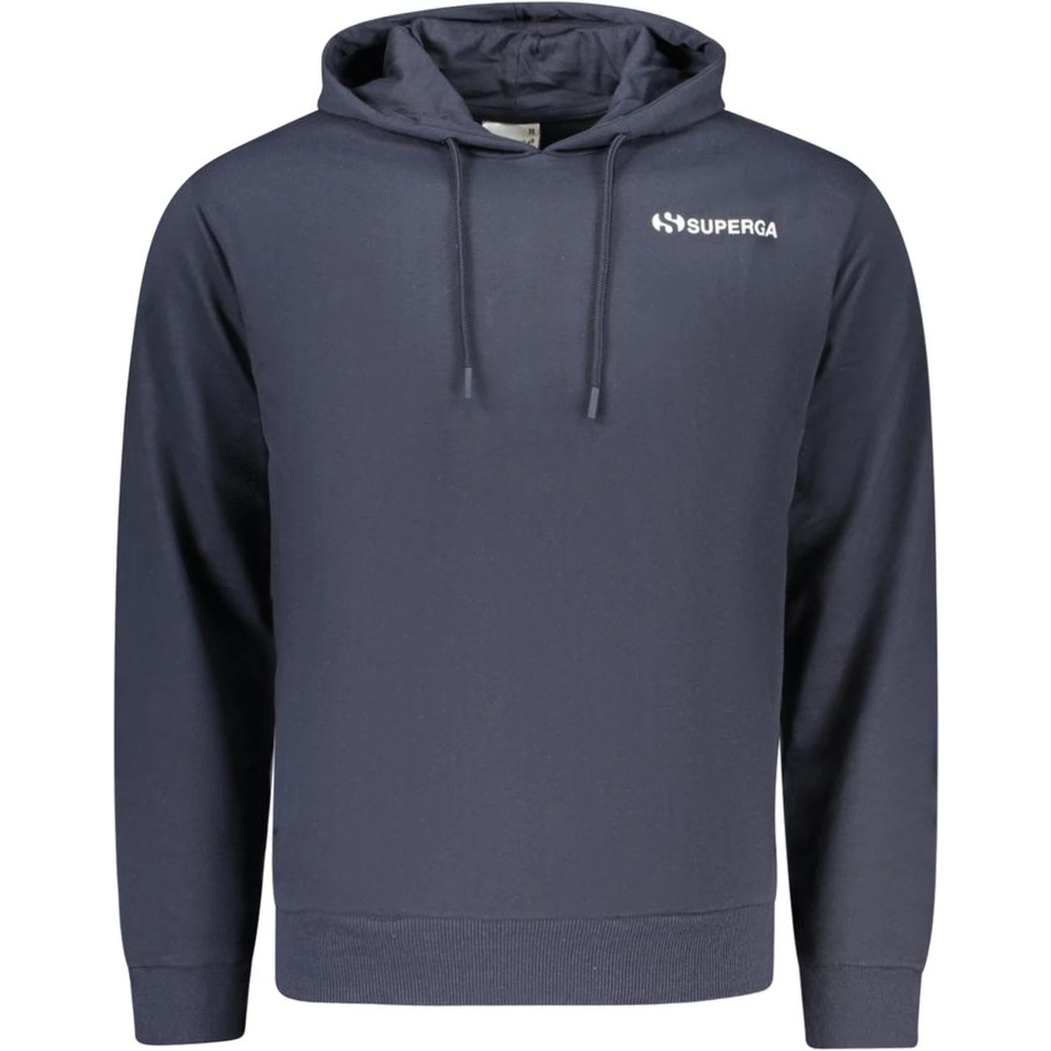 Blue Cotton Men Sweatshirt