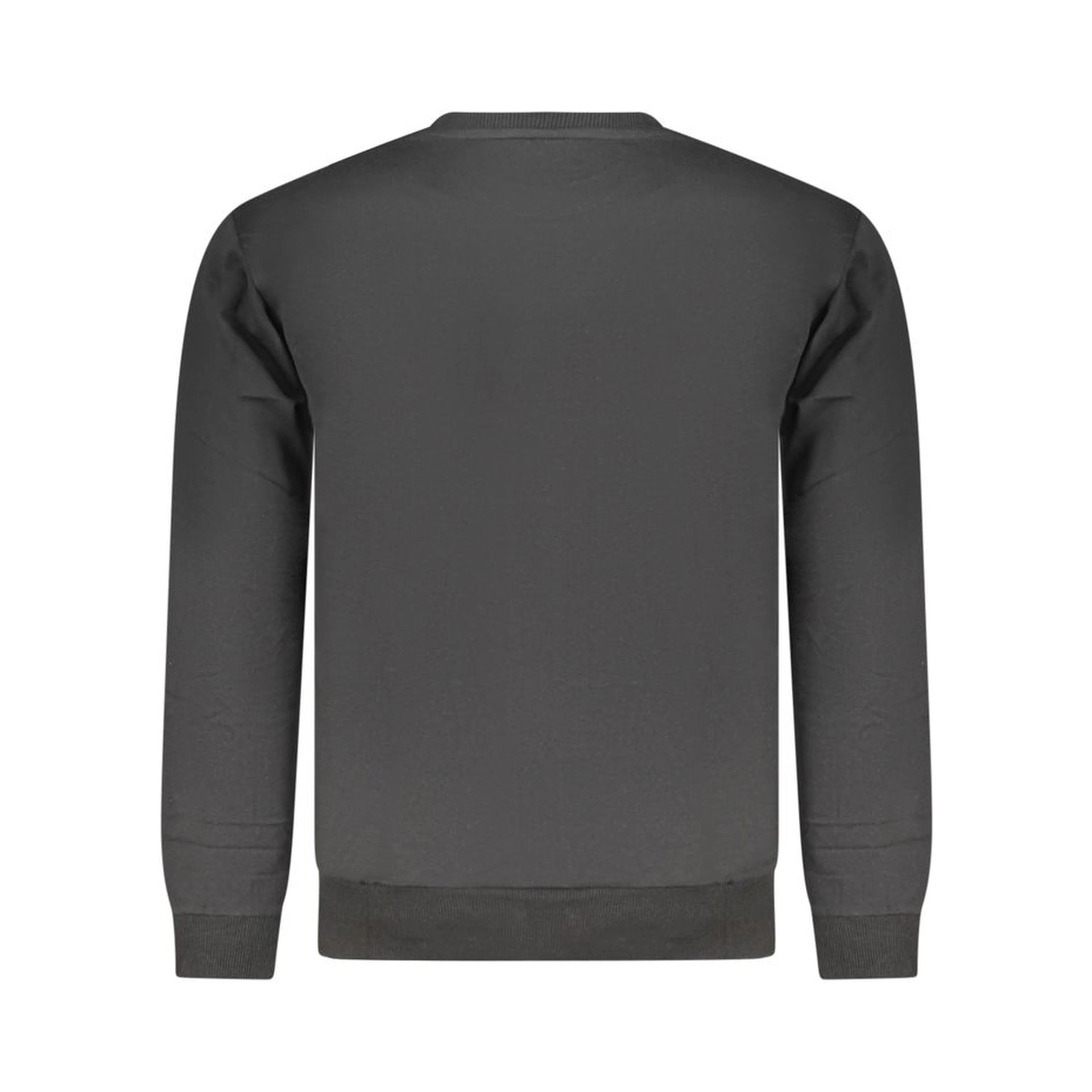 Black Cotton Men's Sweatshirt