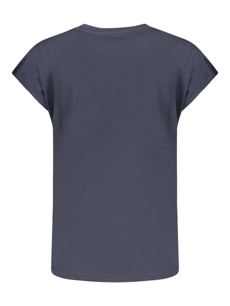 Blue Organic Cotton Women T-Shirt alternative