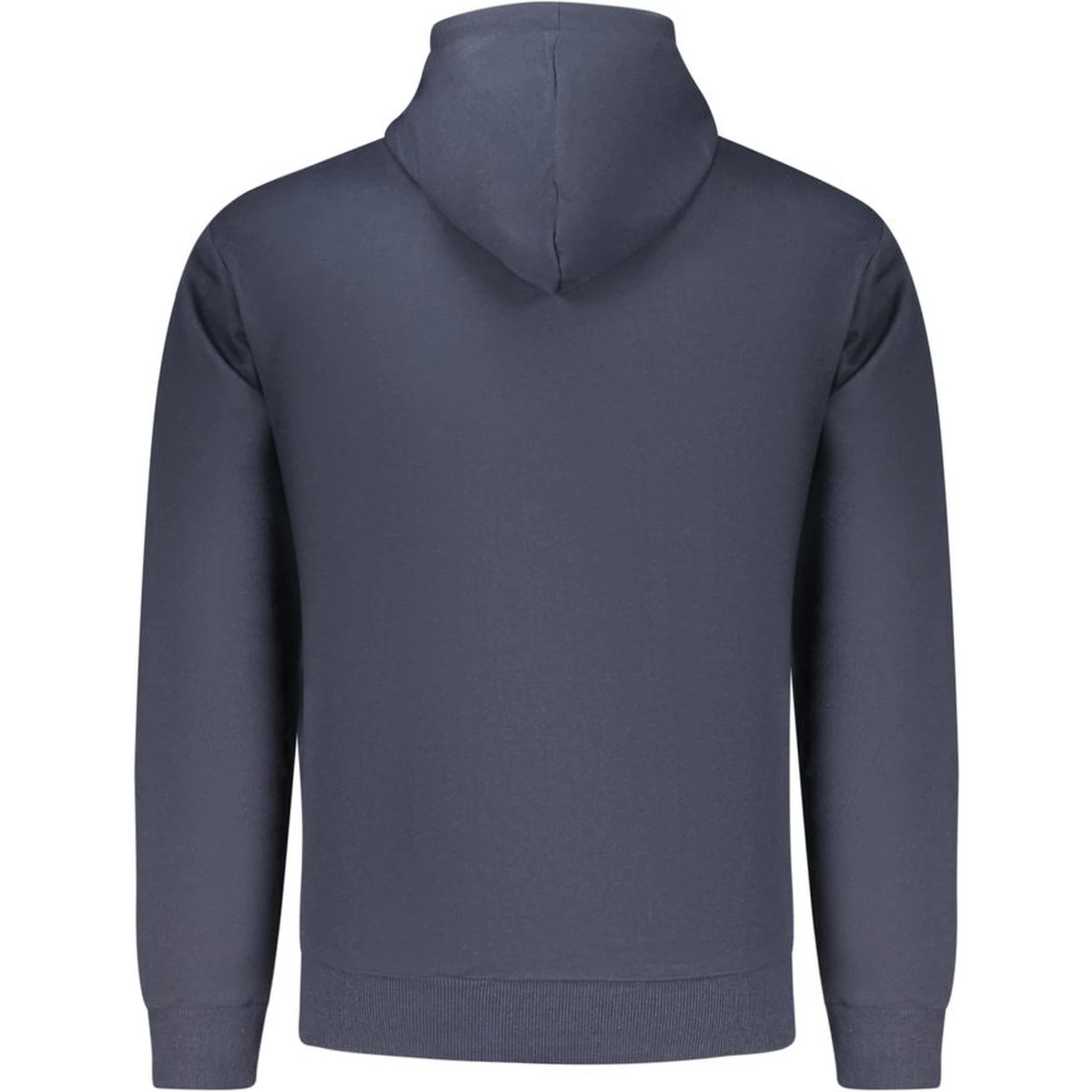 Blue Cotton Men Sweatshirt