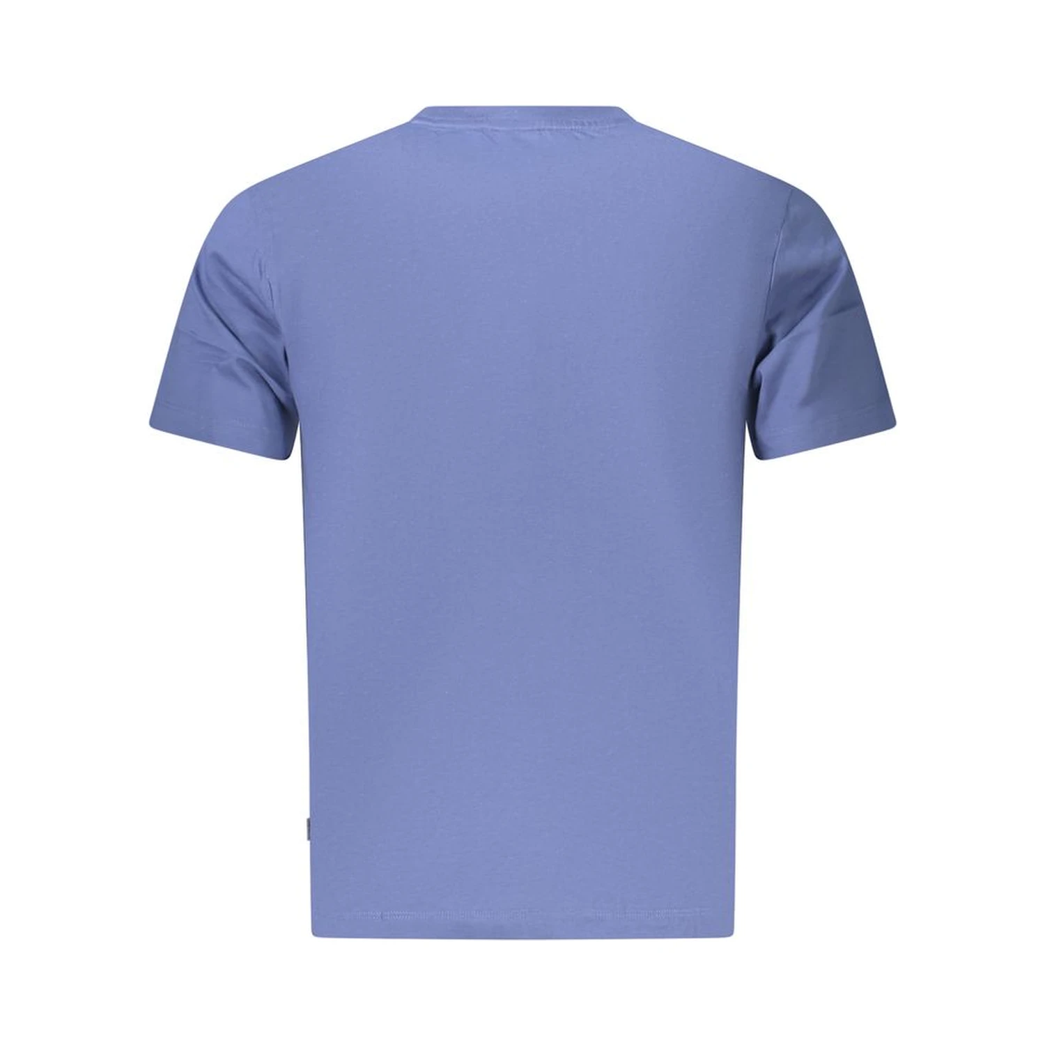 "Blue Cotton Men T-Shirt"
