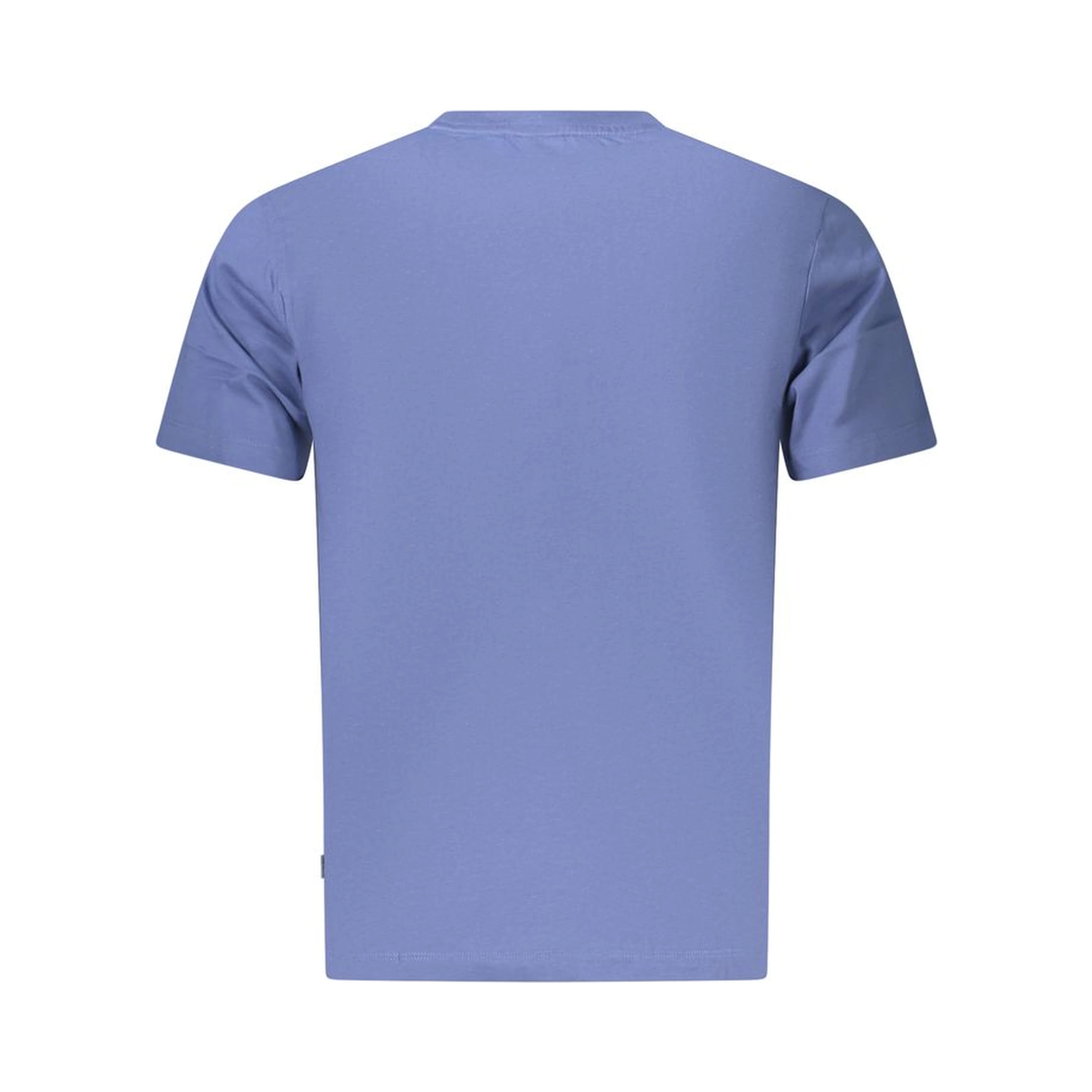 "Blue Cotton Men T-Shirt"