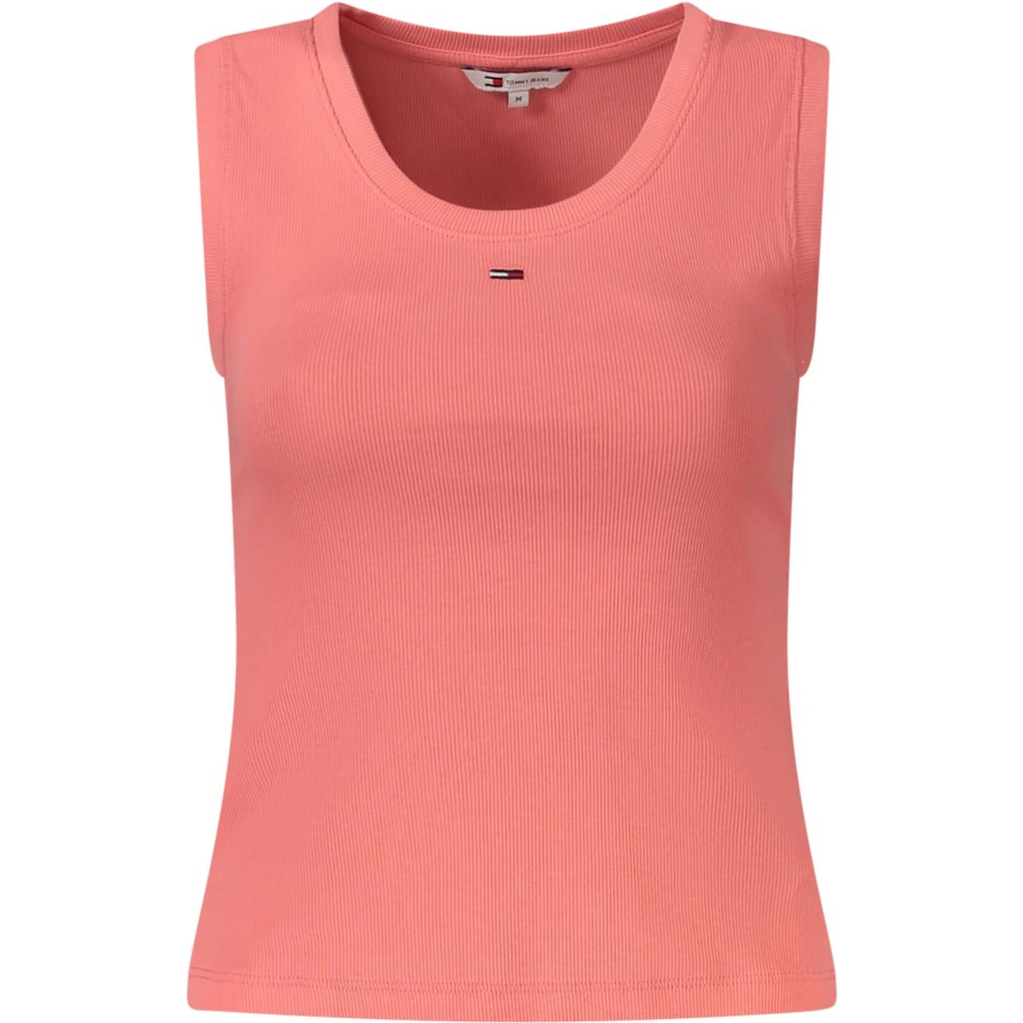 Pink Cotton Women's Tank Top