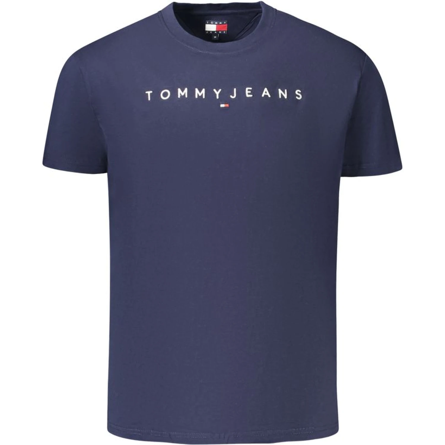 Blue Cotton Men's T-Shirt