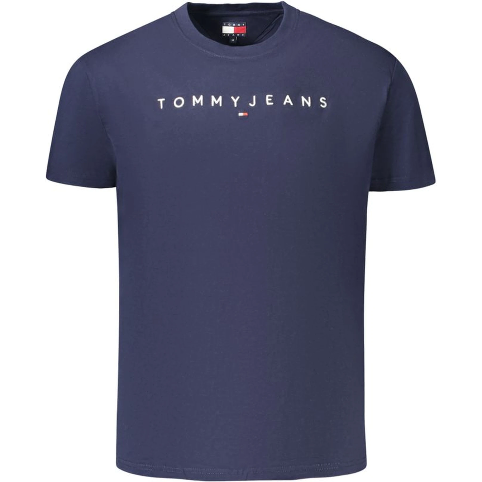 Blue Cotton Men's T-Shirt