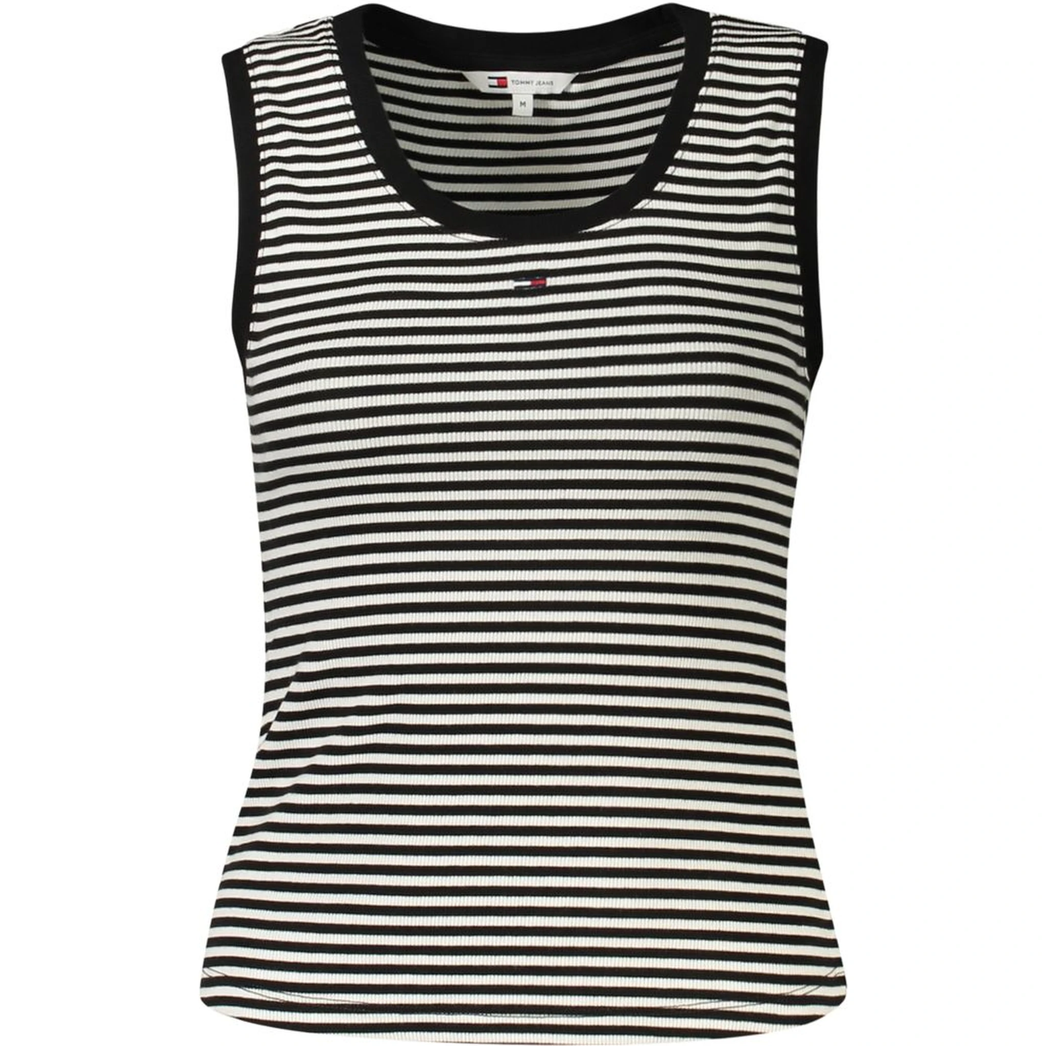 Black Cotton Women's Tank Top